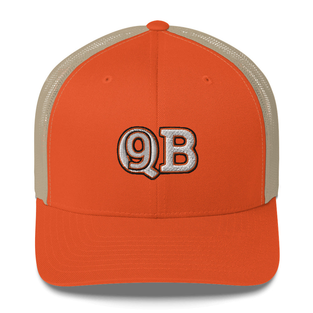 Joe Burrow Hat / QB Hat / Quarterback Hat / 9 Hat / 9QB Bengals Cap