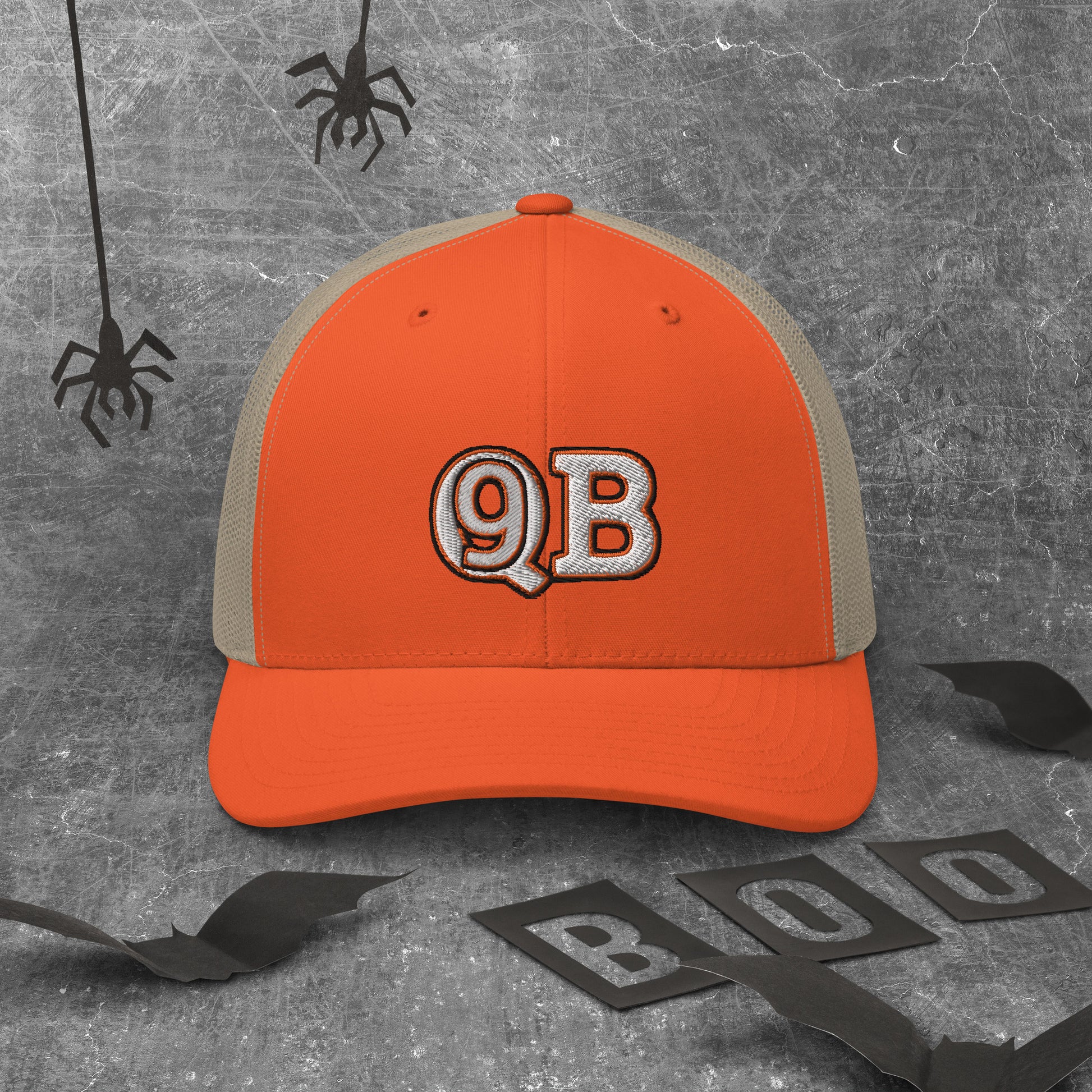 Joe Burrow Hat / QB Hat / Quarterback Hat / 9 Hat / 9QB Bengals Cap