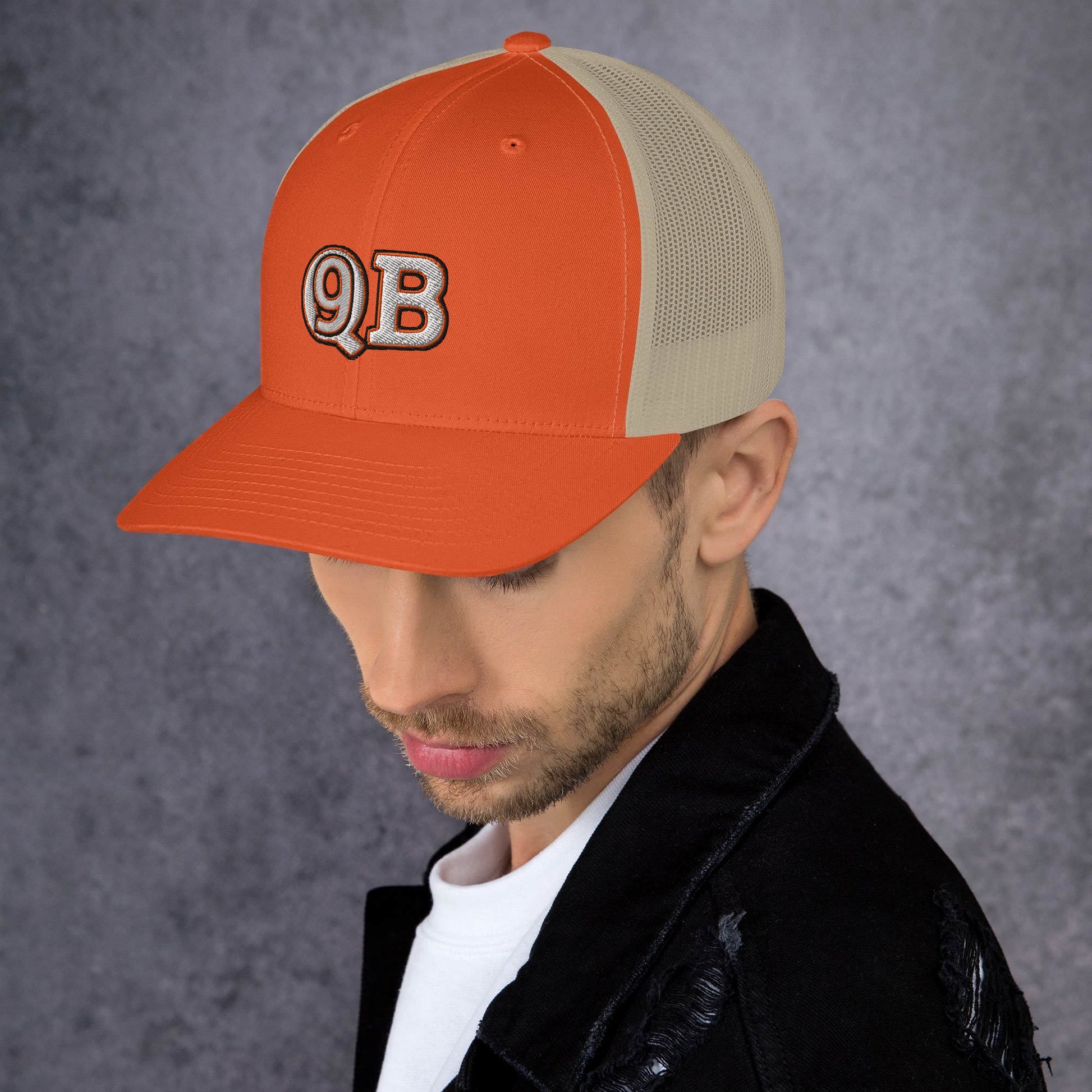 Joe Burrow Hat / QB Hat / Quarterback Hat / 9 Hat / 9QB Bengals Cap