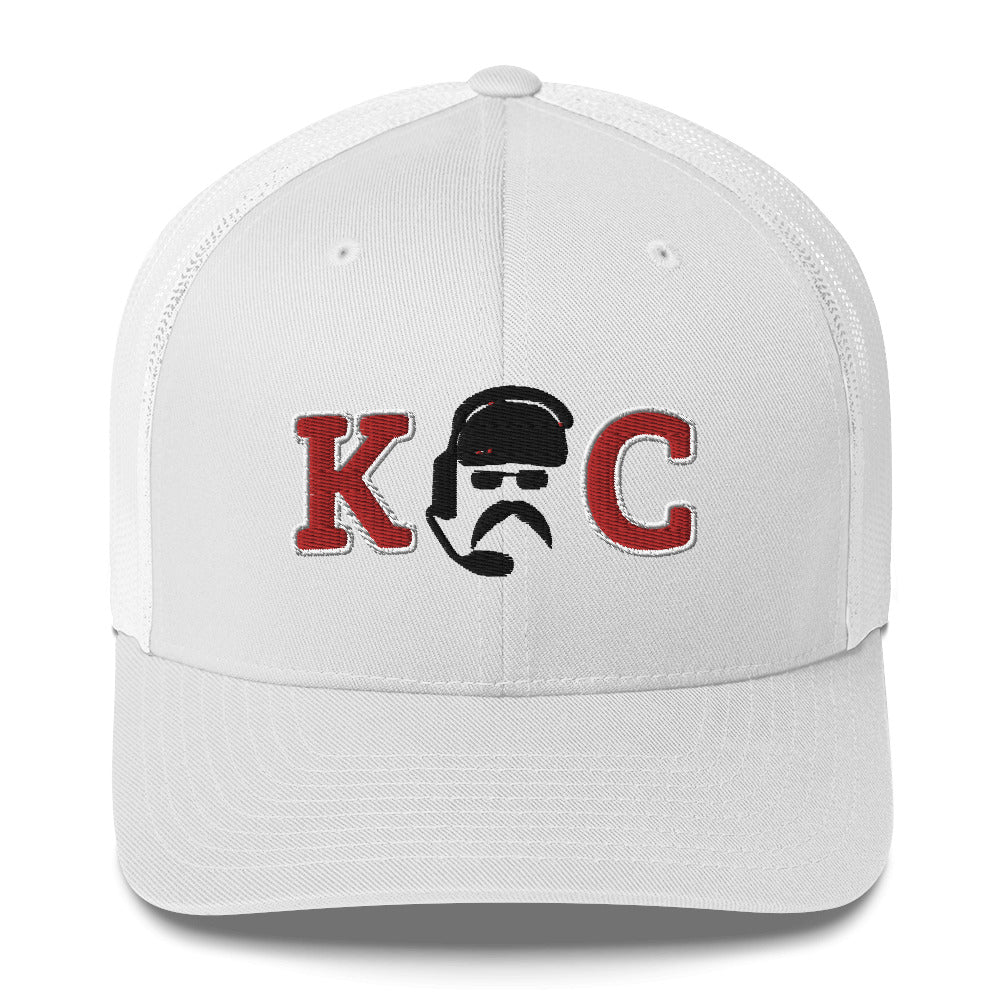 Andy Reid’s Hat / Kansas City Hat / Kansas City Chiefs Cap White / L/XL