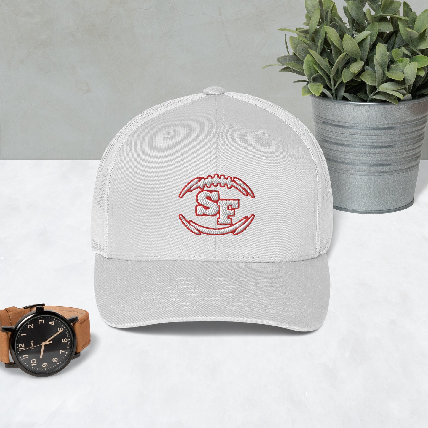 San Francisco Hat / 49ers Hat / SF Hat / Kyle Shanahan Trucker Cap