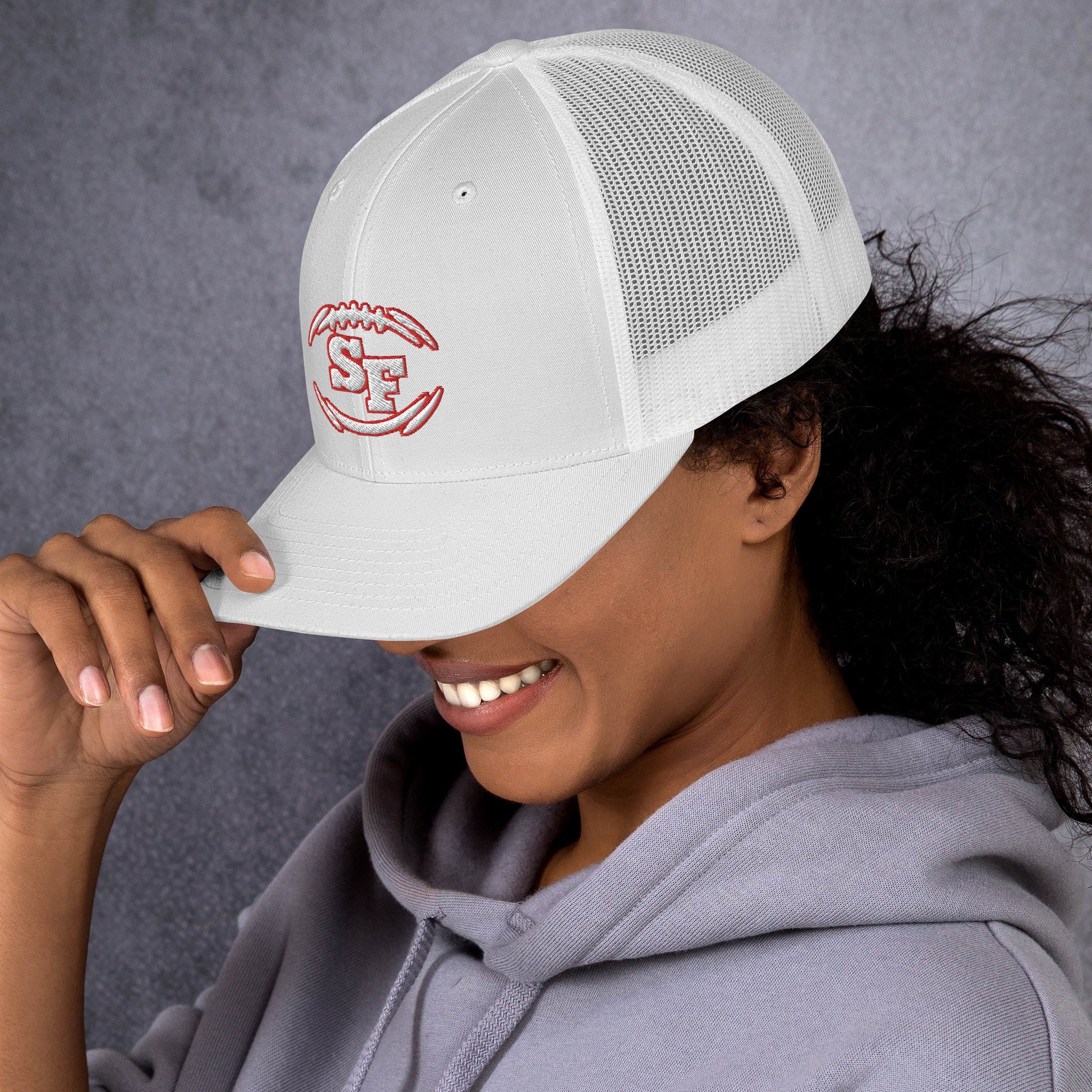 San Francisco Hat / 49ers Hat / SF Hat / Kyle Shanahan Trucker Cap