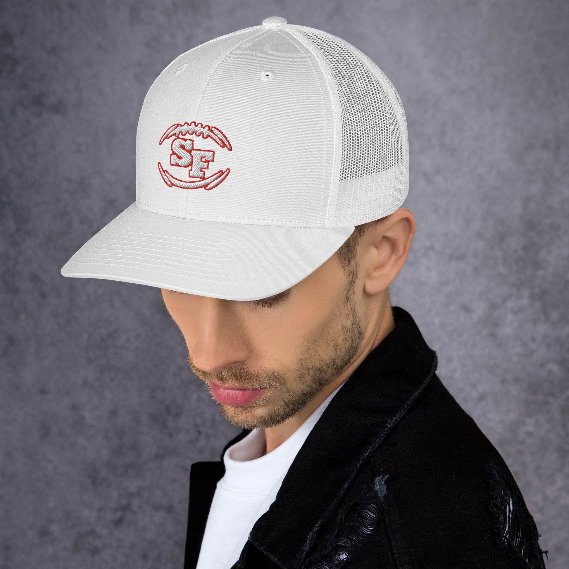 San Francisco Hat / 49ers Hat / SF Hat / Kyle Shanahan Trucker Cap