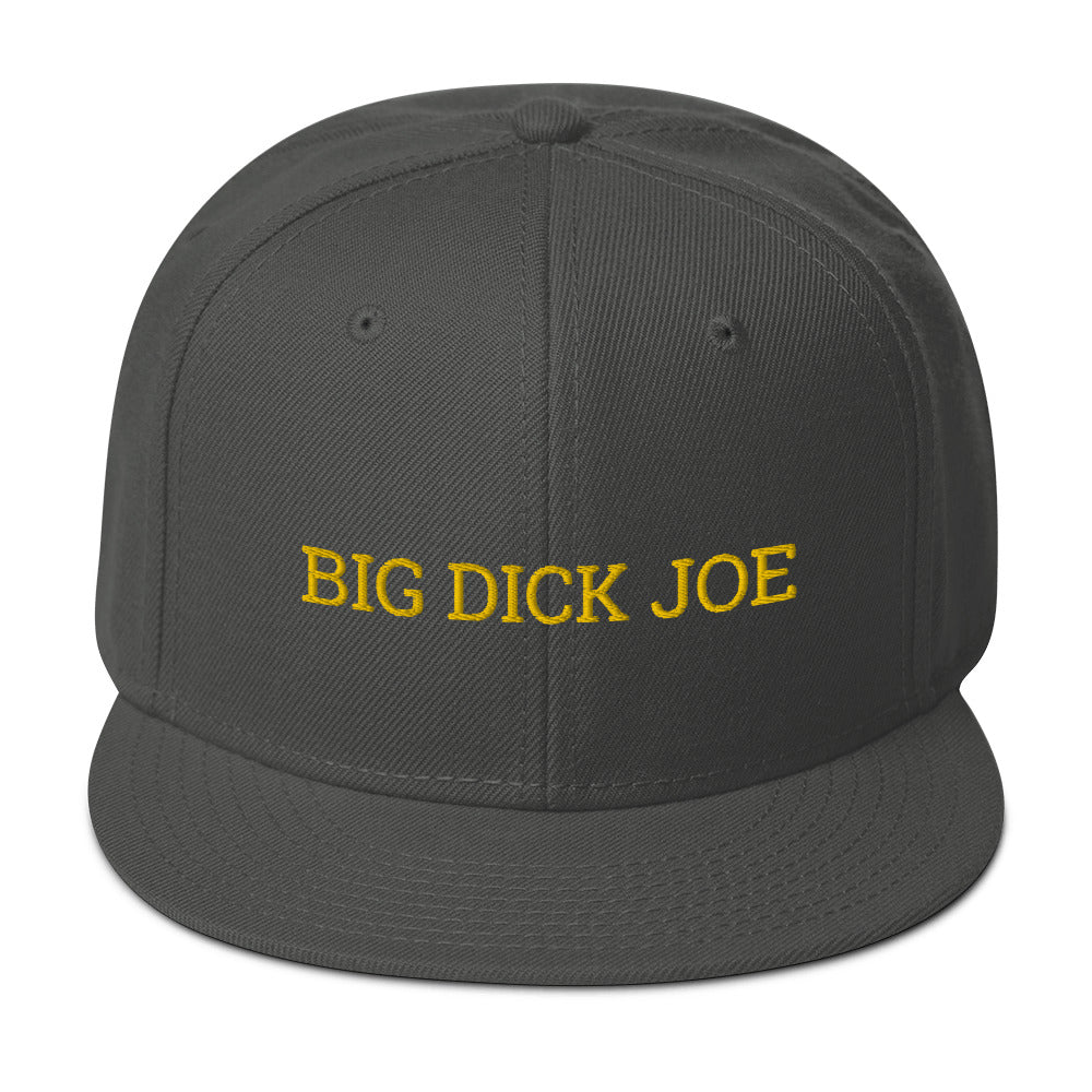 Joe Burrow Hat / Big Joe Snapback Hat Charcoal Gray