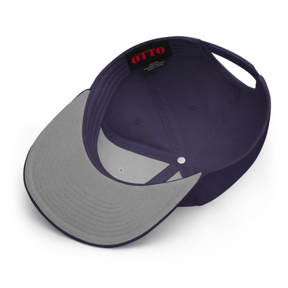 Joe Burrow Hat / Big Joe Snapback Hat Charcoal Gray