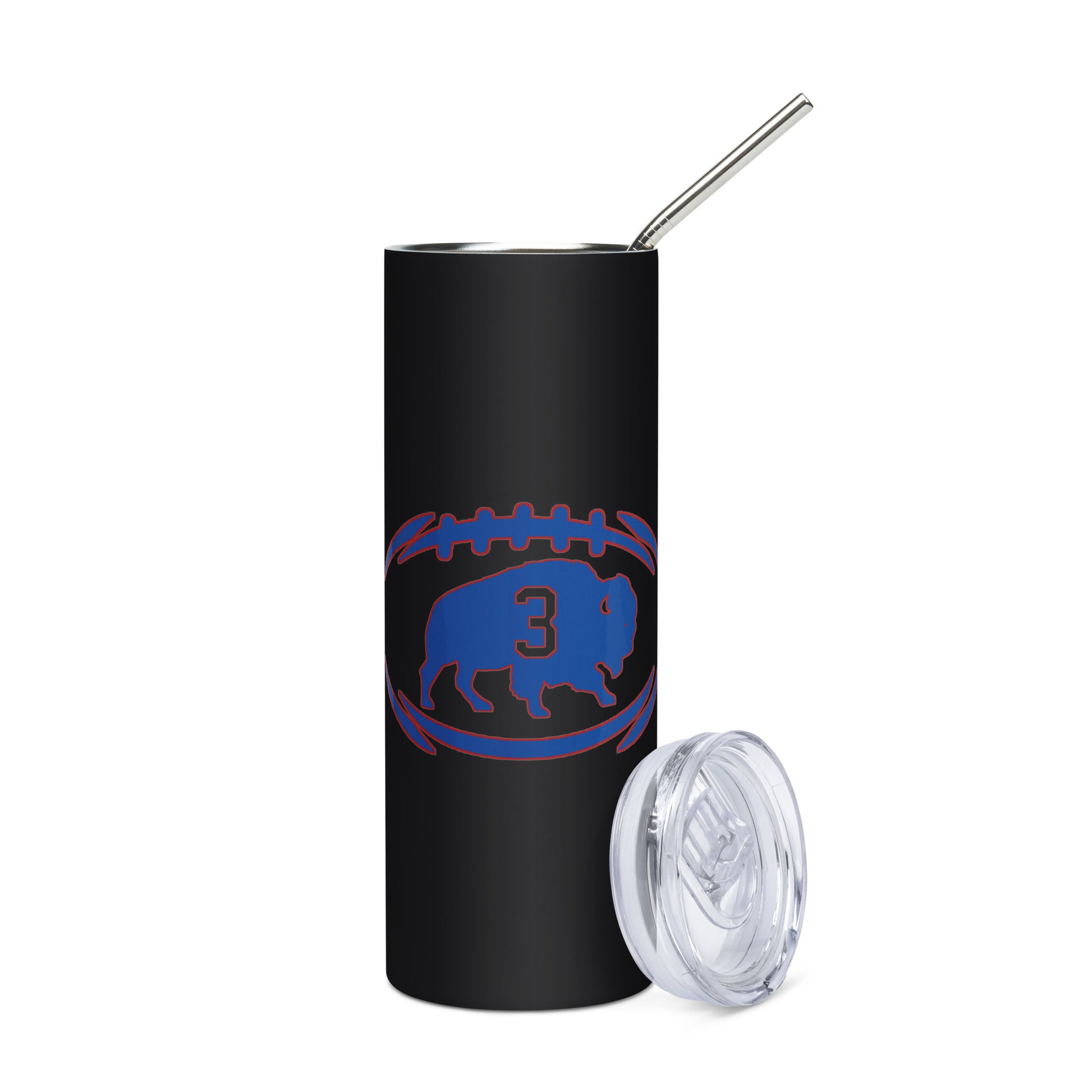 Damar Hamlin 3 / Love For 3 / Buffalo Bills 3 Stainless steel tumbler