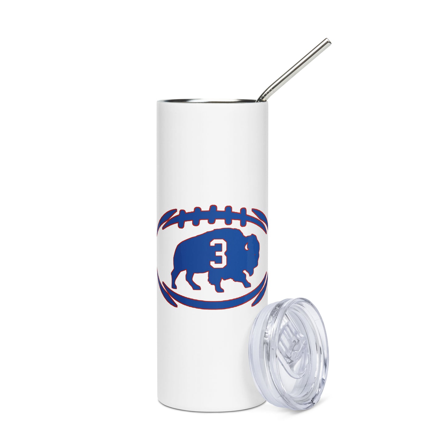 Damar Hamlin 3 / Love For 3 / Buffalo Bills 3 Stainless steel tumbler