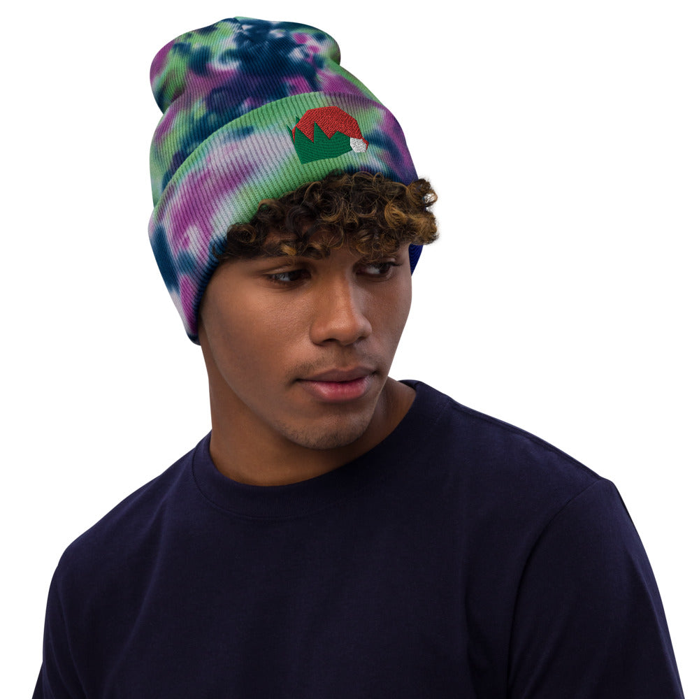 Green santa hat rs3 / Tie-dye beanie