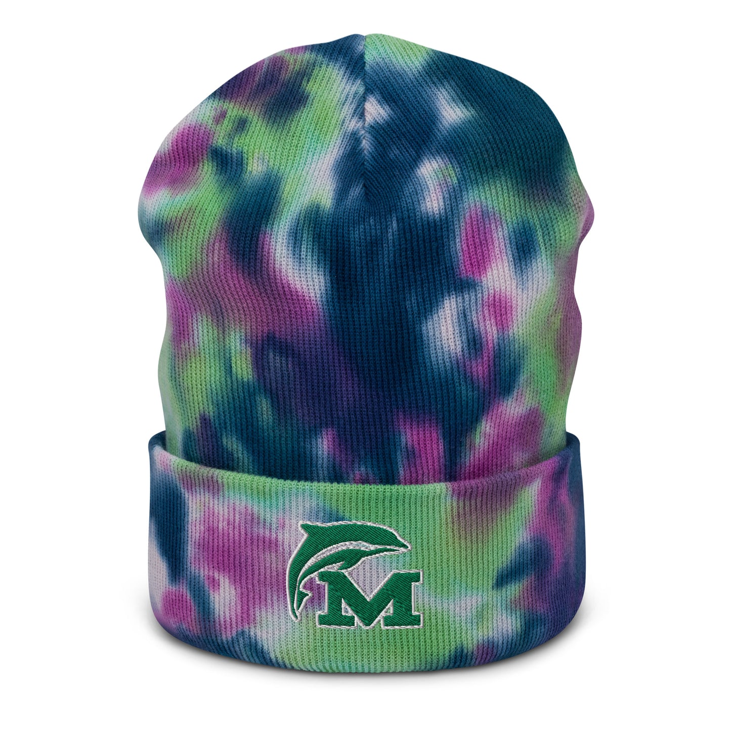 Miami Dolphins Tie-Dye Winter Hat / Miami Dolphins Tie-dye beanie