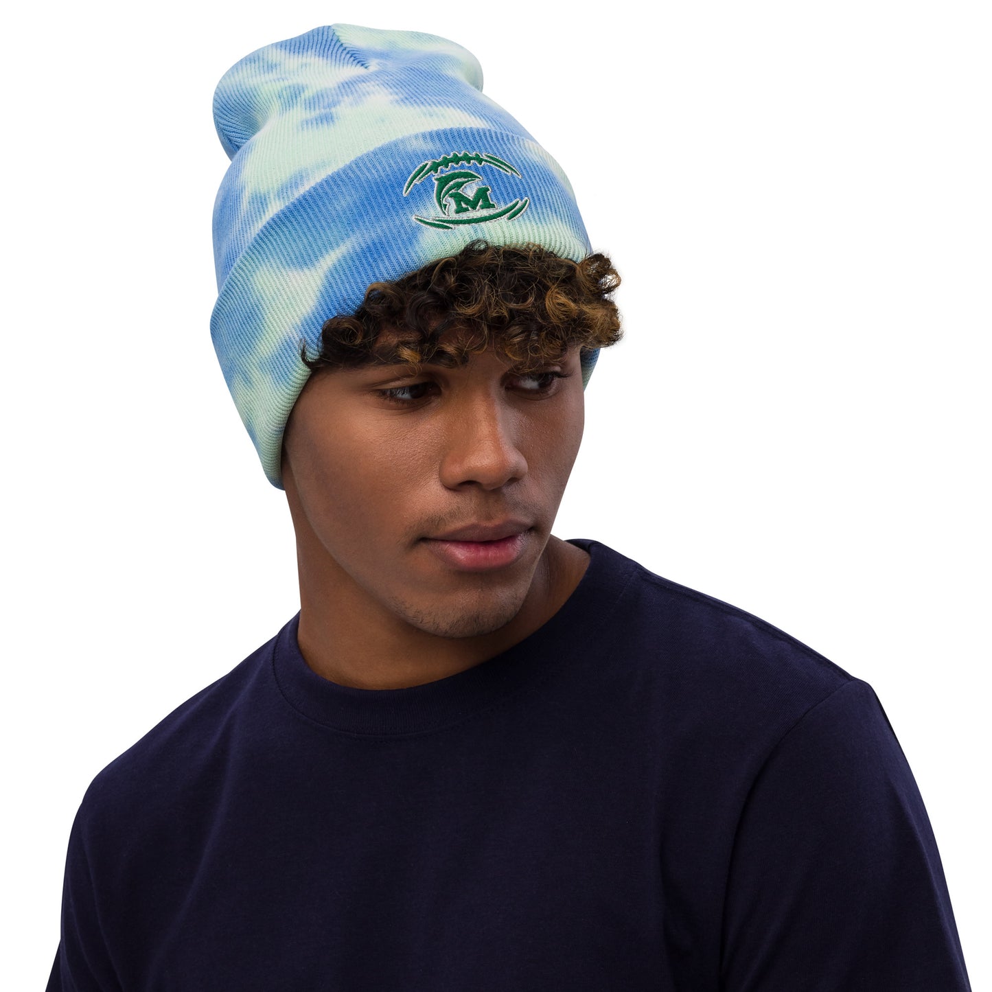 Miami Dolphins Winter Hat / Miami Dolphins Tie-dye beanie