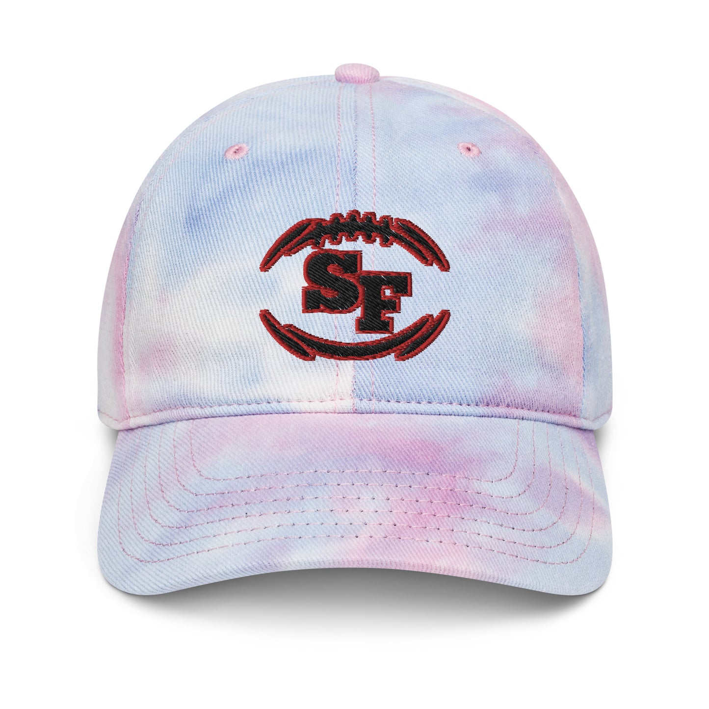 Kansas City Tie dye hat / Chiefs Tie dye hat / KC Tie dye hat