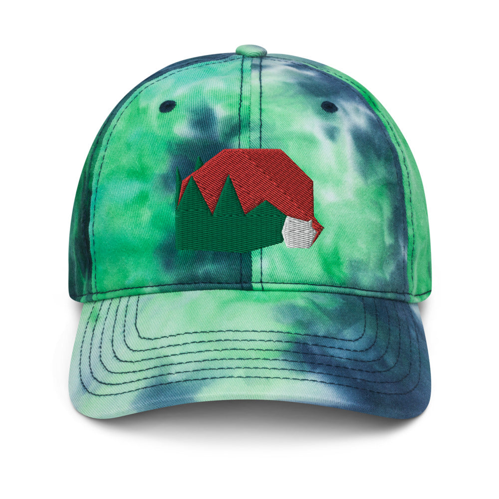 Green santa hat rs3 / Tie dye hat