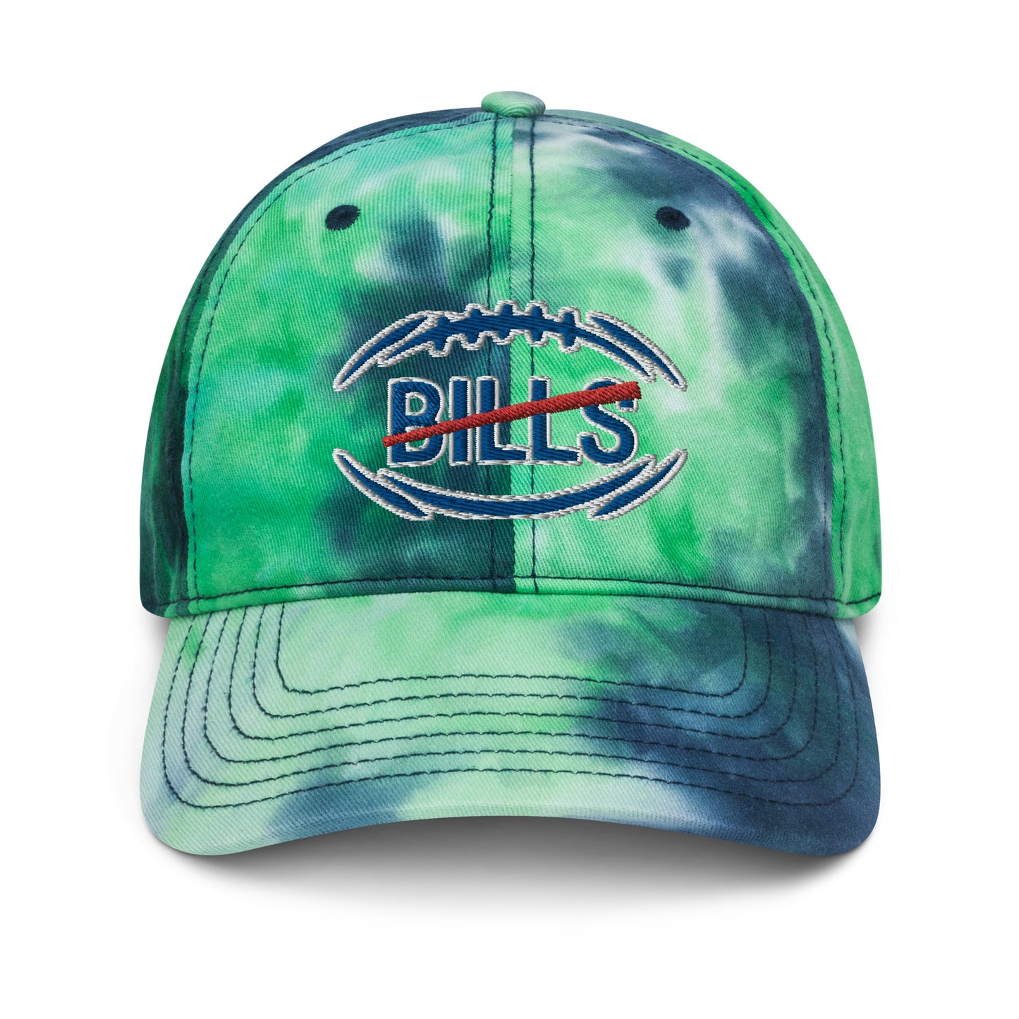 Bills Intercept Cancer hat / Buffalo bills Tie dye hat