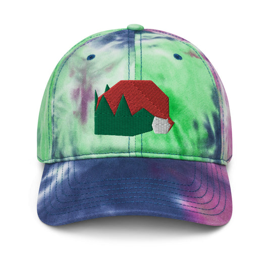 Green santa hat rs3 / Tie dye hat