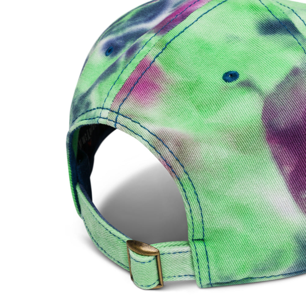 Green santa hat rs3 / Tie dye hat