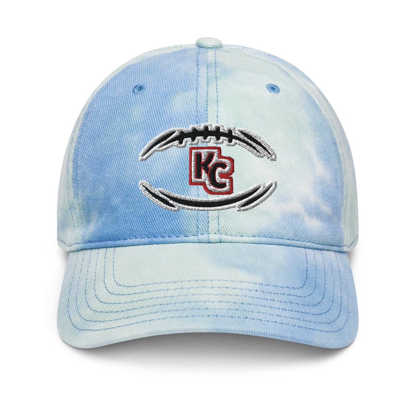 San Francisco Tie Dye Hat / 49ers Tie Dye Hat / SF Tie Dye Hat Sky