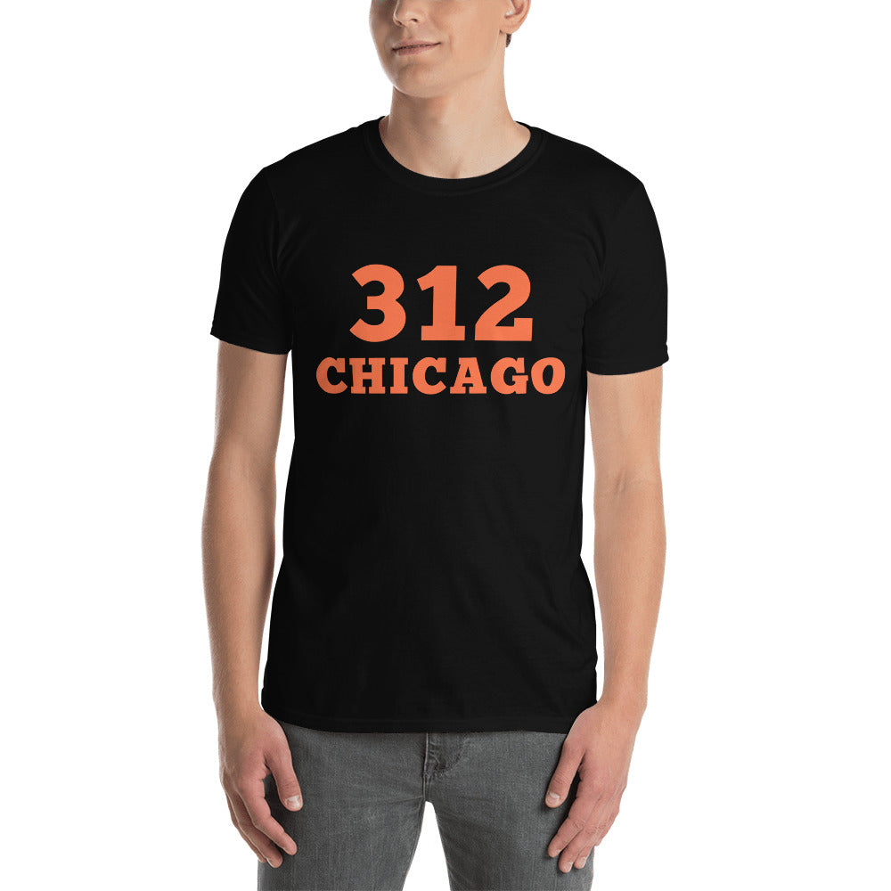 312 T-shirt Chicago 312 T-shirt / Short-Sleeve Unisex T-Shirt