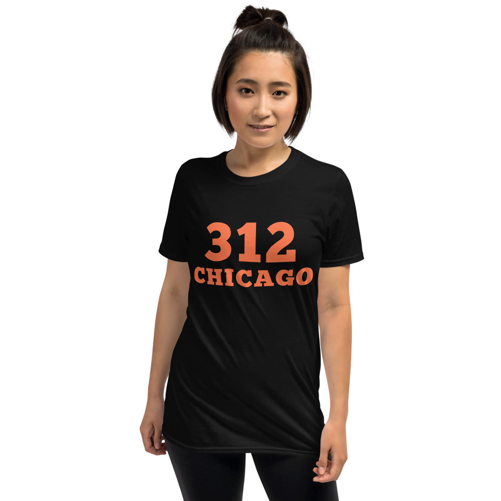 312 T-shirt Chicago 312 T-shirt / Short-Sleeve Unisex T-Shirt