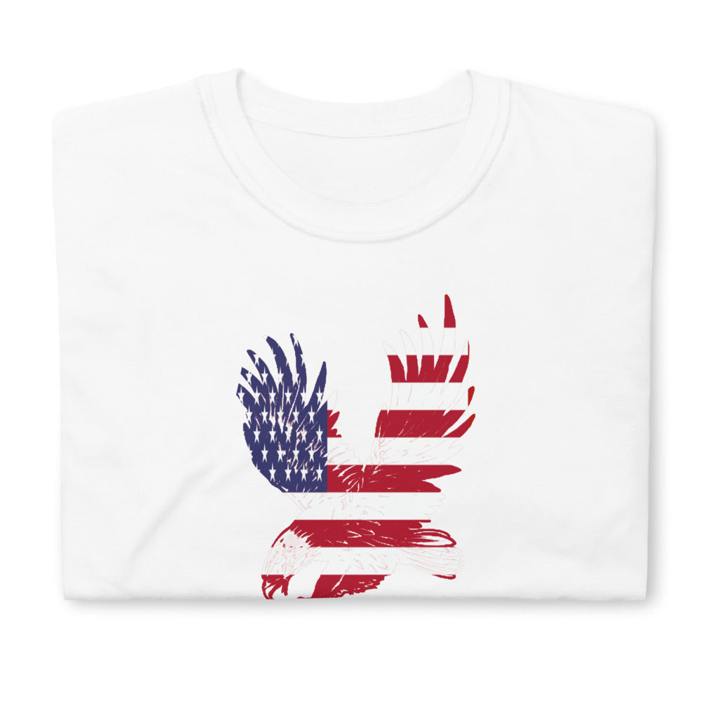 America First T-shirt / Iron Eagle Short-Sleeve Unisex T-Shirt