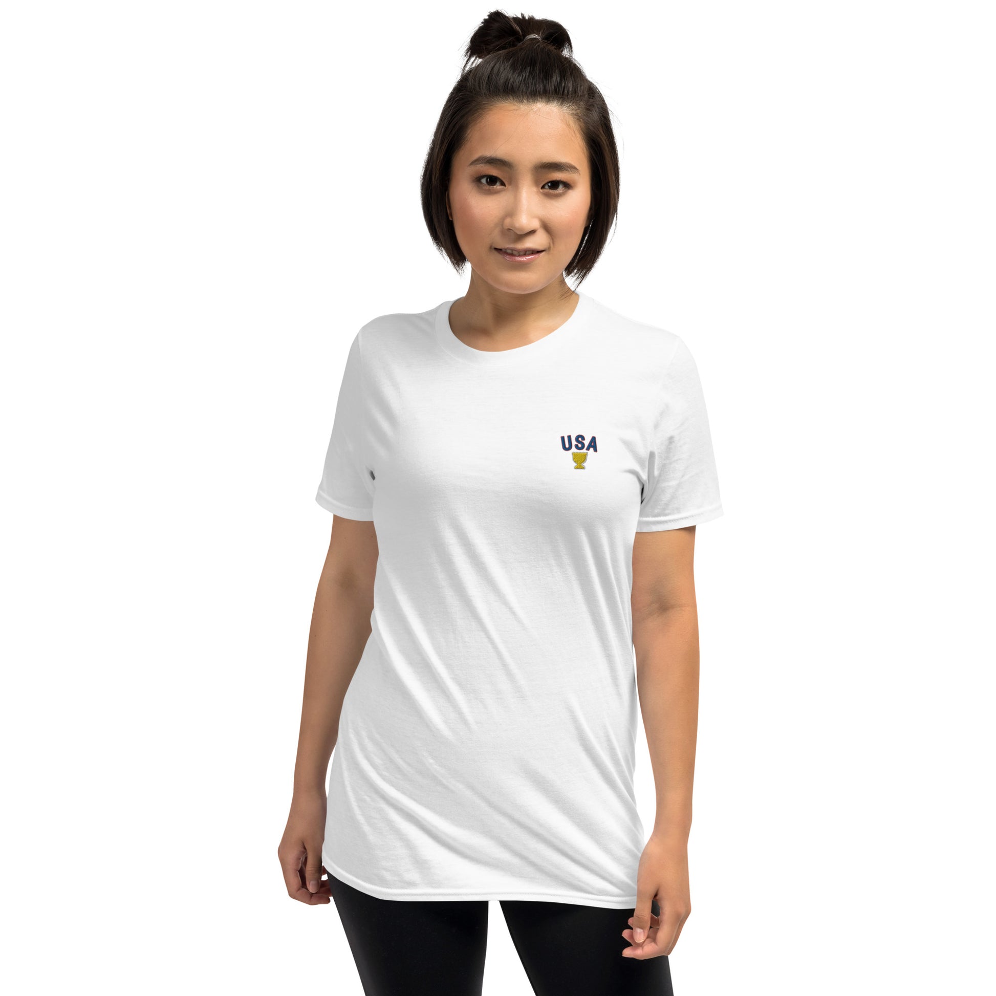 President's Cup 2022 Embroidered T-Shirt / USA T-Shirt / Davis Love