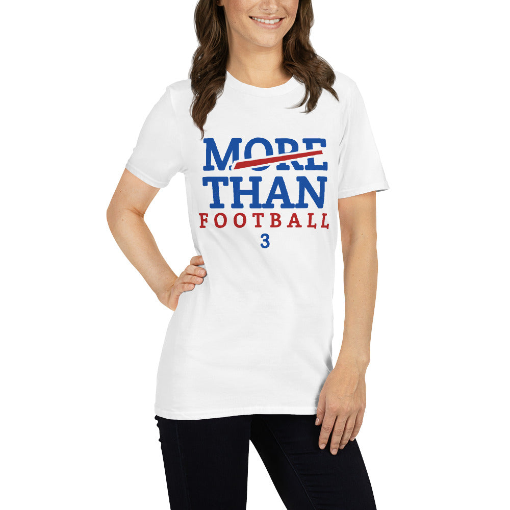More Than Football 3 T-Shirt / Damar Hamlin T-Shirt / Bills T-Shirt