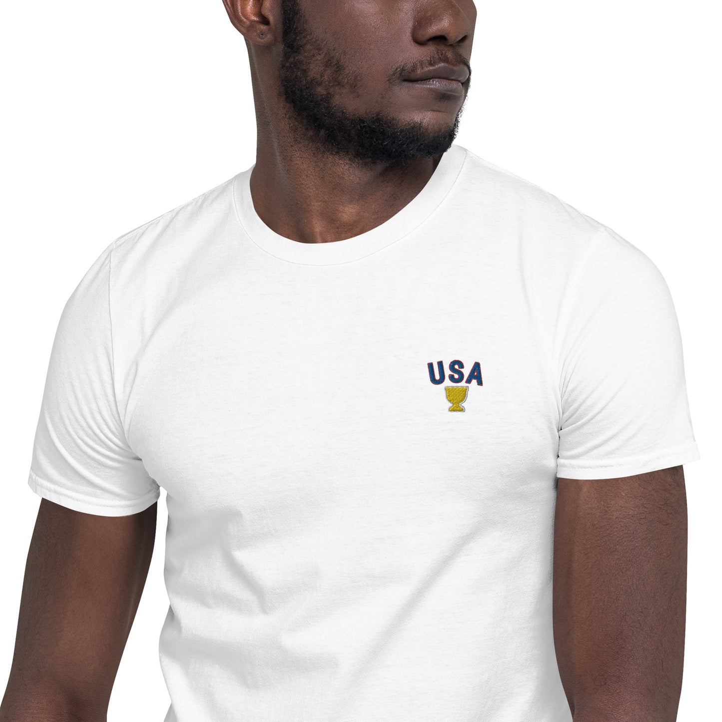 President's Cup 2022 Embroidered T-Shirt / USA T-Shirt / Davis Love