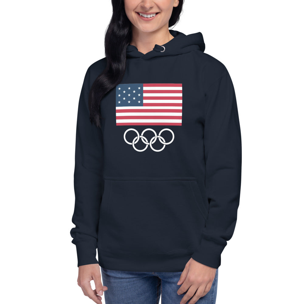 Jill Biden Olympic Team USA Hoodie / Olympic Team USA Unisex Hoodie