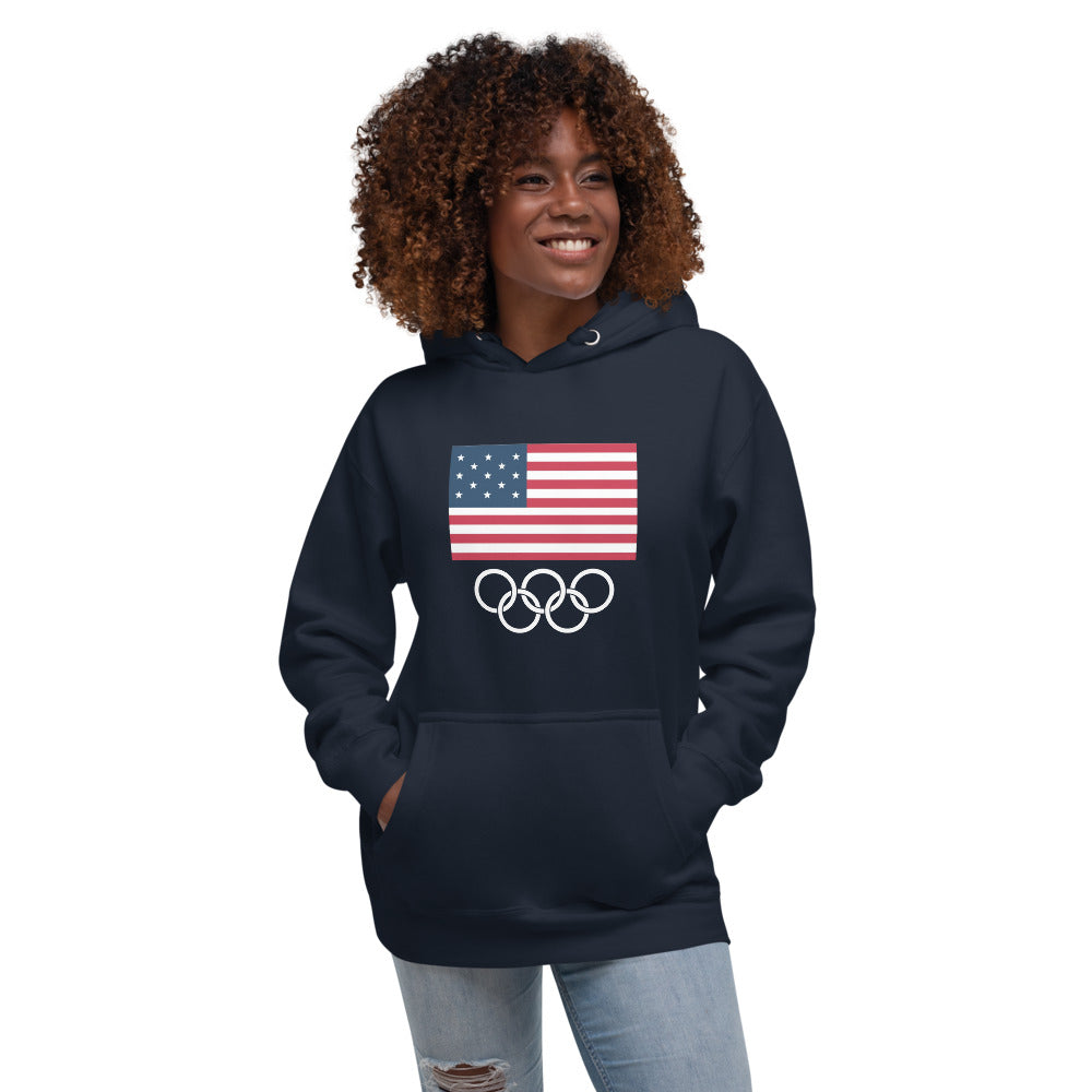 Jill Biden Olympic Team USA Hoodie / Olympic Team USA Unisex Hoodie