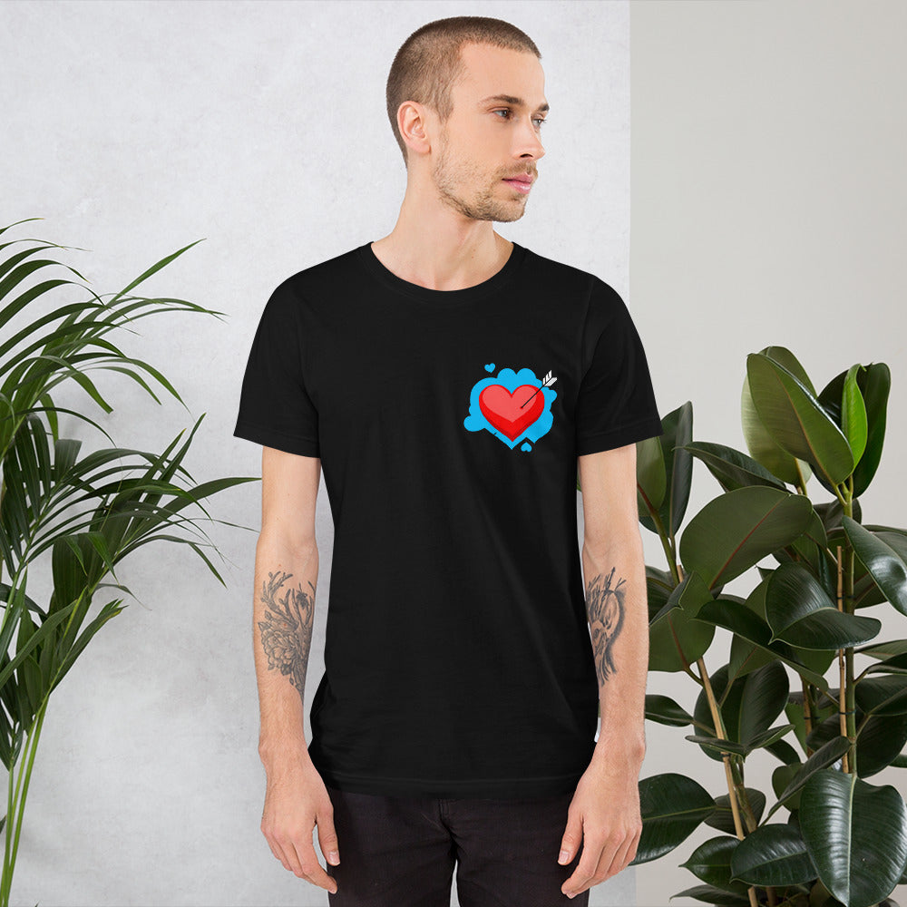 I love you t-shirt / valentine's Day Short-Sleeve Unisex T-Shirt