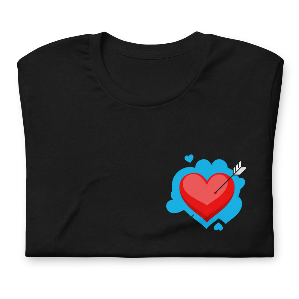 I love you t-shirt / valentine's Day Short-Sleeve Unisex T-Shirt