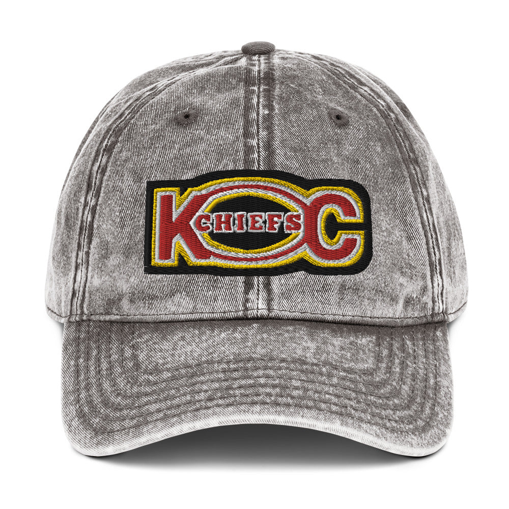 vintage kc chiefs hat