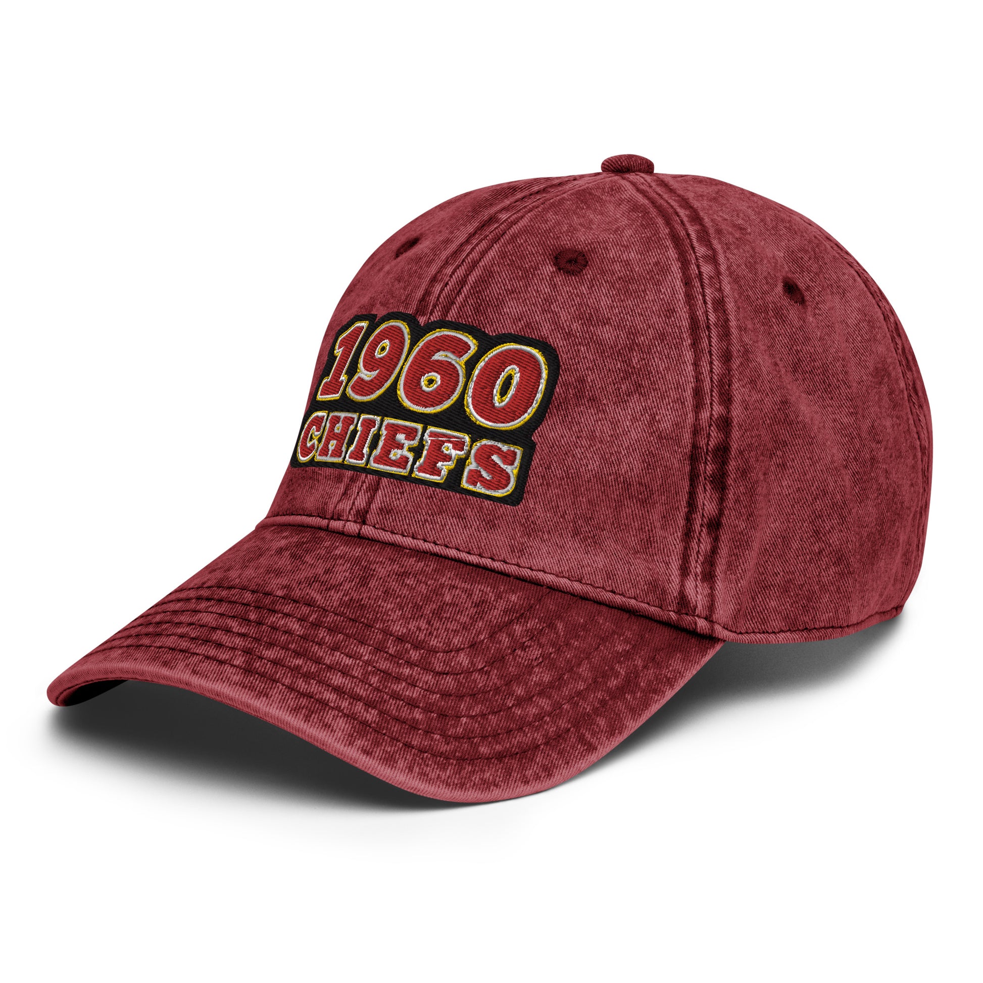 Kansas City Hat / Chiefs Hat / Kansas City Chiefs Vintage Cap Maroon